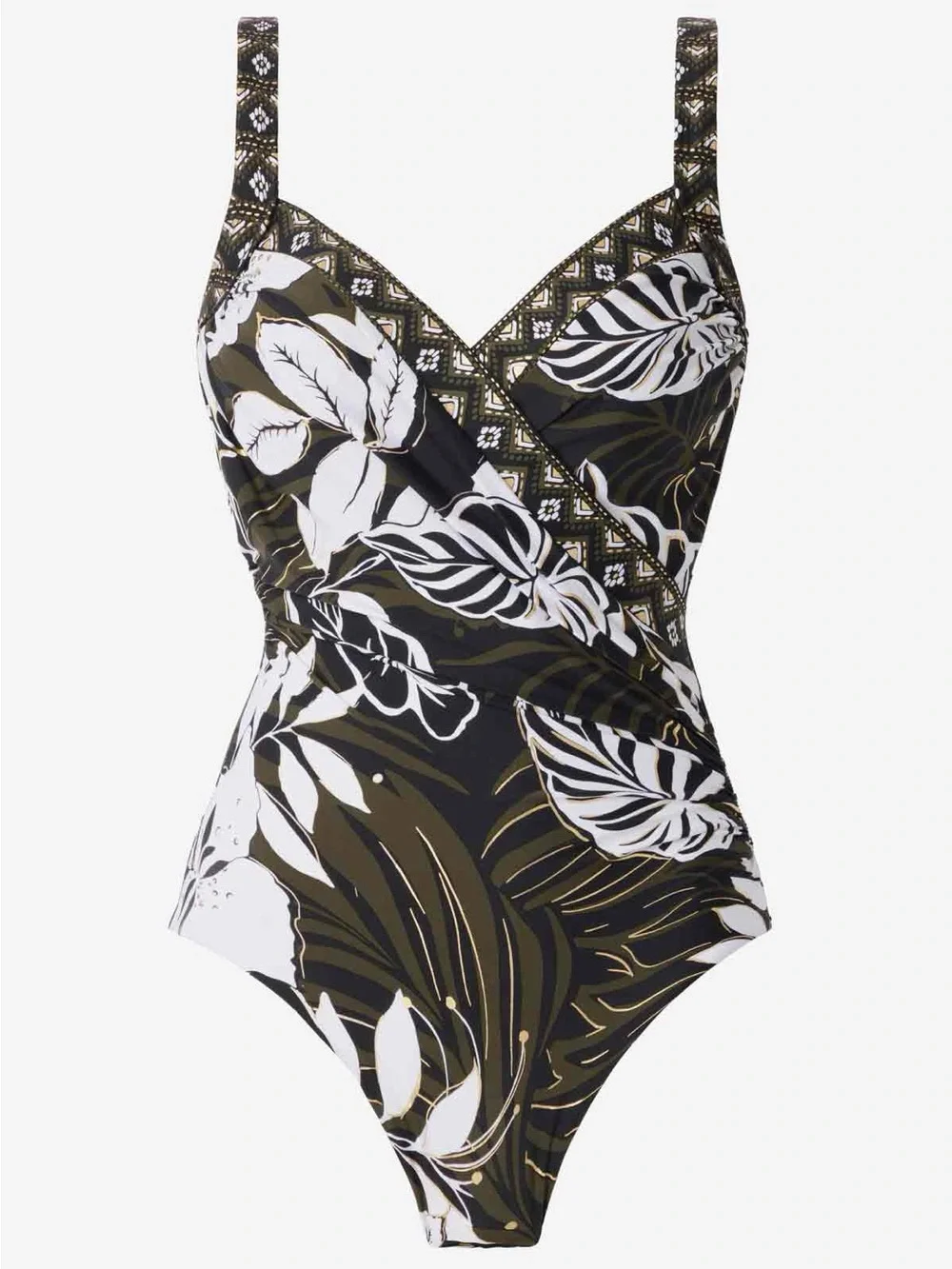 194$ Miraclesuit Elle Dorado Escape Underwired One-Piece Swimsuit Size 12 Black - Picture 6 of 13